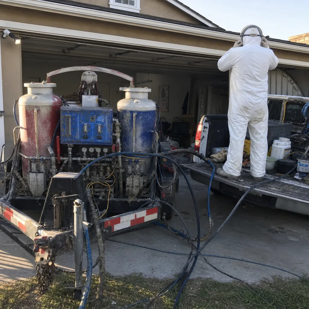Attic Insulation in Burbank