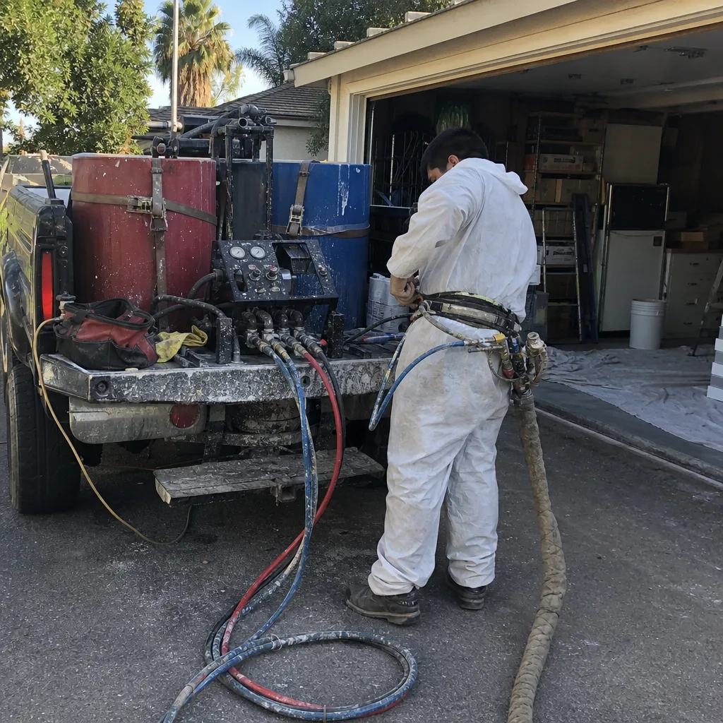Spray Foam Insulation in Burbank
